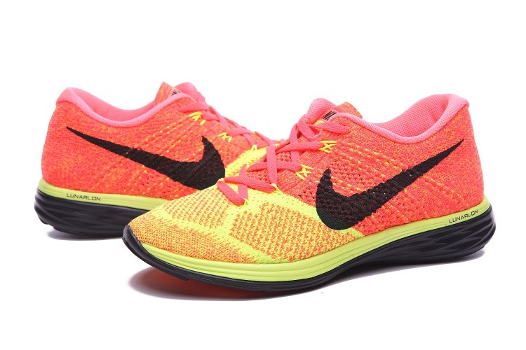 nike flyknit lunar 3 jaune