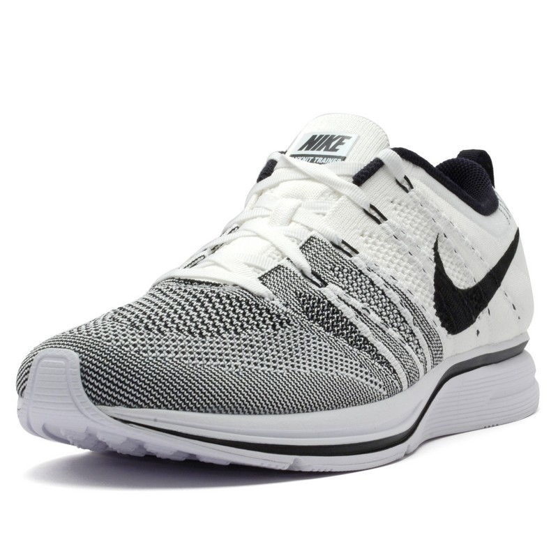nike flyknit trainer marron