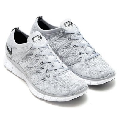 nike flyknit free homme gris