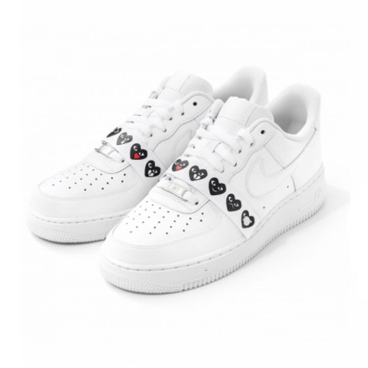 air forces with black laces