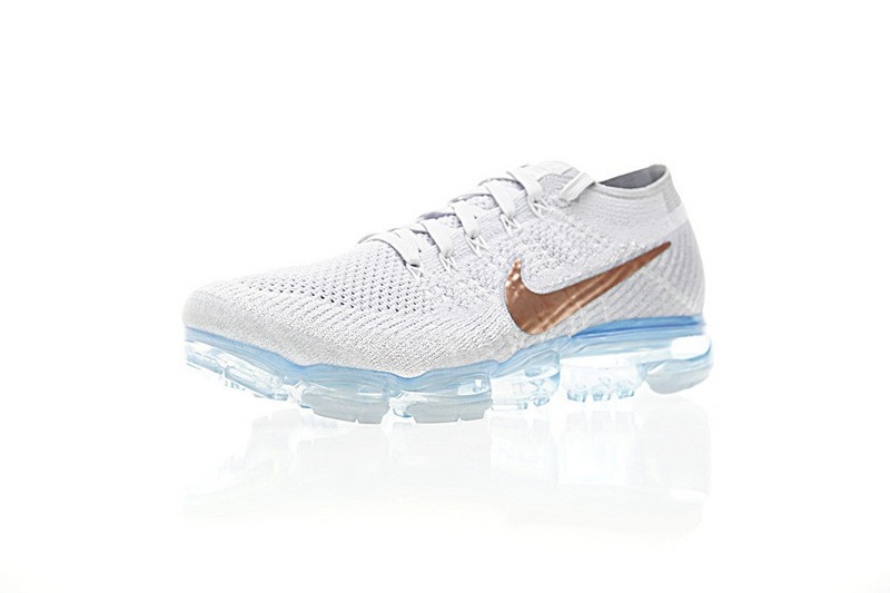 vapormax blanche et or