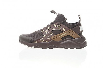 nike huarache ultra marron