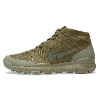 nike flyknit trainer verte